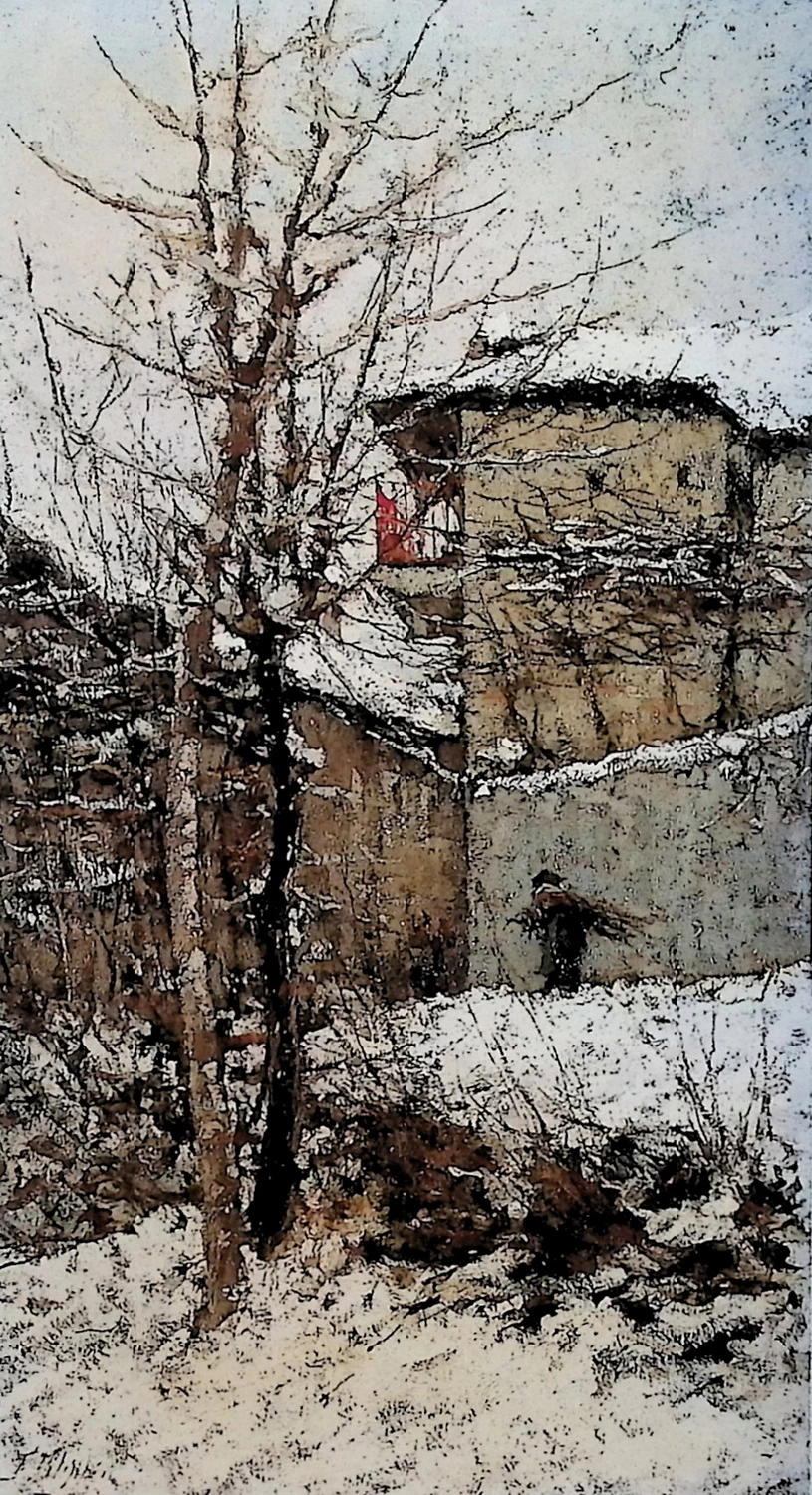 Francesco Filippini-150-Nevicata, 1883-85